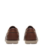 TIMBERLAND GRAFTON BAY Leather sailing shoes medium brown full grain - Men&rsquo;s shoes - 3