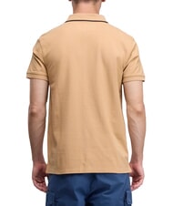 TIMBERLAND MILLERS RIVER Cotton polo shirt light wheat boot - Polo shirt - 2