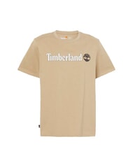 TIMBERLAND KENNEBEC RIVER LINEAR LOGO Cotton T-shirt lemon pepper - T-shirt - 3