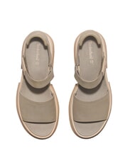 TIMBERLAND EVERLEIGH Leather sandals light taupe nubuck - Women&rsquo;s shoes - 4