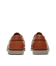 TIMBERLAND GRAFTON BAY Leather sailing shoes dark orange full grain - Men&rsquo;s shoes - 3