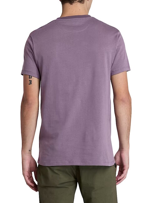 SS DUNRIVER CREW Cotton T-shirt vintage violet - T-shirt