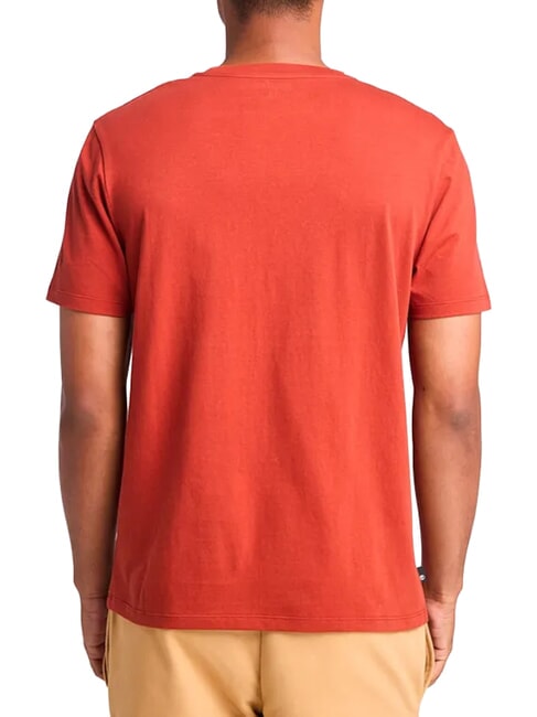 KBEC RIVER Short-sleeved T-shirt burnt henna - T-shirt