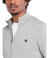 TIMBERLAND WILLIAMS RIVER Zip-up sweater medium gray heather - Men's Sweaters - 3