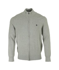 TIMBERLAND WILLIAMS RIVER Zip-up sweater medium gray heather - Men's Sweaters - 4