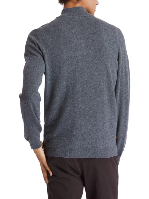 COHAS BROOK Wool blend sweater dark / gray / heather - Men's Sweaters