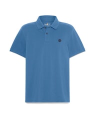 TIMBERLAND MILLERS RIVER Cotton polo shirt dark denim - Polo shirt - 3