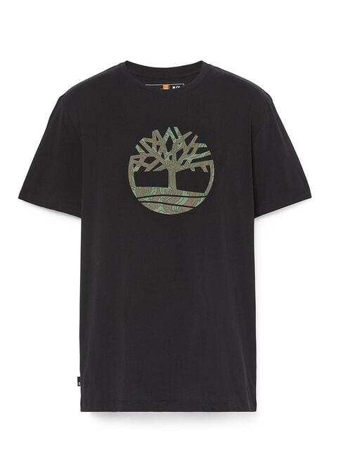 KENNEBEC RIVER Cotton T-Shirt BLACK - T-shirt
