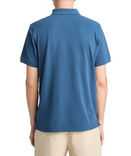 TIMBERLAND MILLERS RIVER Cotton polo shirt dark denim - Polo shirt - 2