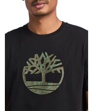 TIMBERLAND KENNEBEC RIVER Cotton T-Shirt BLACK - T-shirt - 3