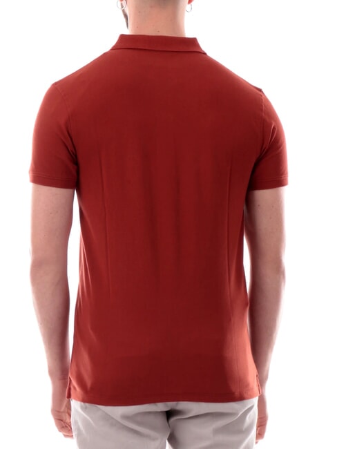 MILLERS RIVER Short-sleeved polo shirt burnt henna - Polo shirt