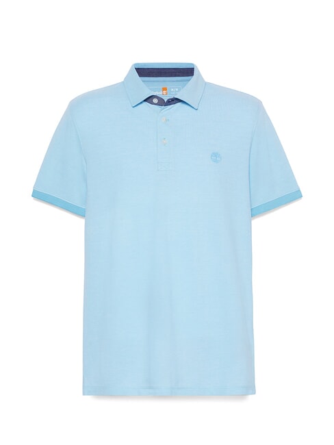 BABOOSIC Cotton polo shirt cabana blue - Polo shirt