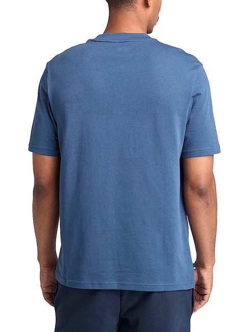 EMBROIDERY TONAL Cotton T-shirt dark denim - T-shirt