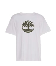 TIMBERLAND KENNEBEC RIVER Cotton T-Shirt white - T-shirt - 3