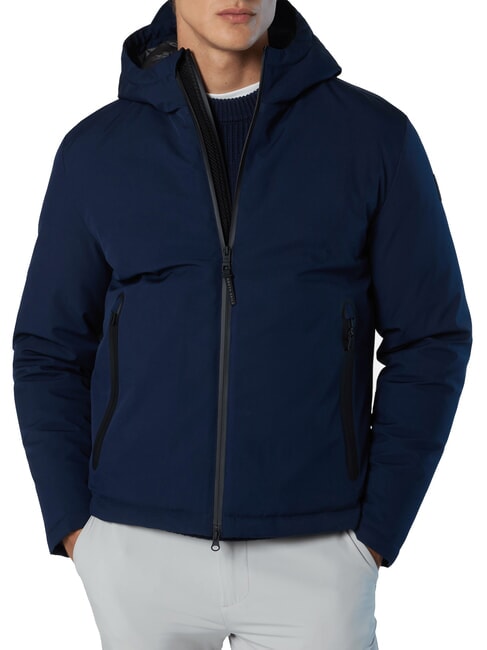 NORTH TECH Hooded jacket navy blue - Men's Jackets