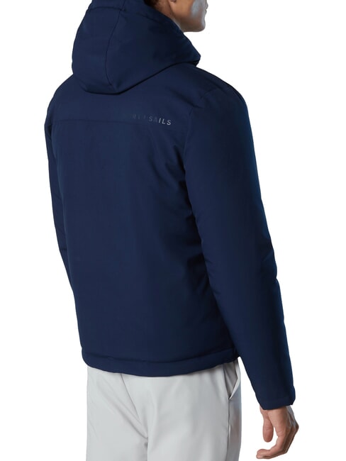 NORTH TECH Hooded jacket navy blue - Men's Jackets