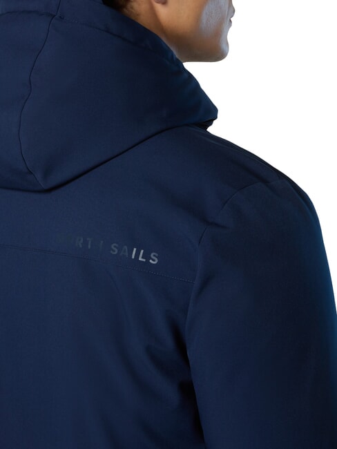 NORTH TECH Hooded jacket navy blue - Men's Jackets