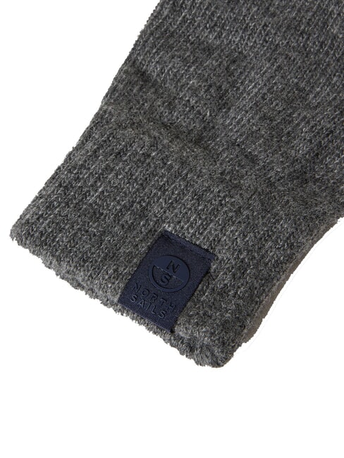 CORE Gloves made of recycled fabric medium gray melange - Gloves