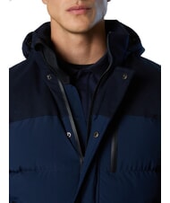 NORTH SAILS NORTH TECH Hooded jacket navy blue - Men's down jackets - 9