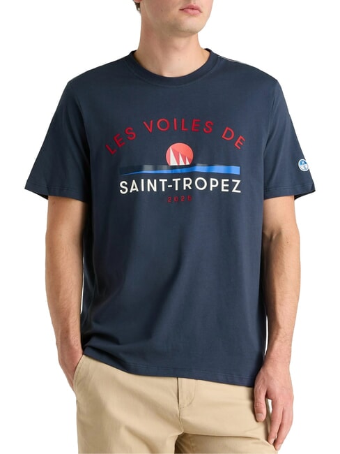 LVDST Cotton T-shirt navy blue - T-shirt