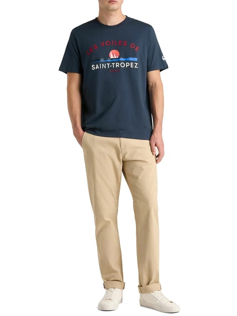 LVDST Cotton T-shirt navy blue - T-shirt