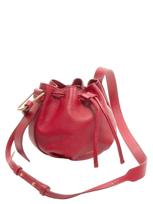 MALORY  Mini Leather Bucket sangria - Women&rsquo;s Bags