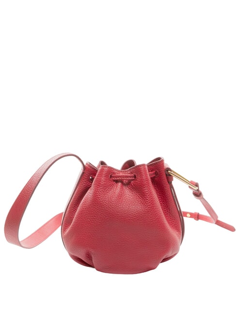 MALORY  Mini Leather Bucket sangria - Women&rsquo;s Bags