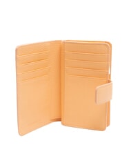 COCCINELLE METALLIC SOFT Wallet in hammered leather - Women&rsquo;s Wallets