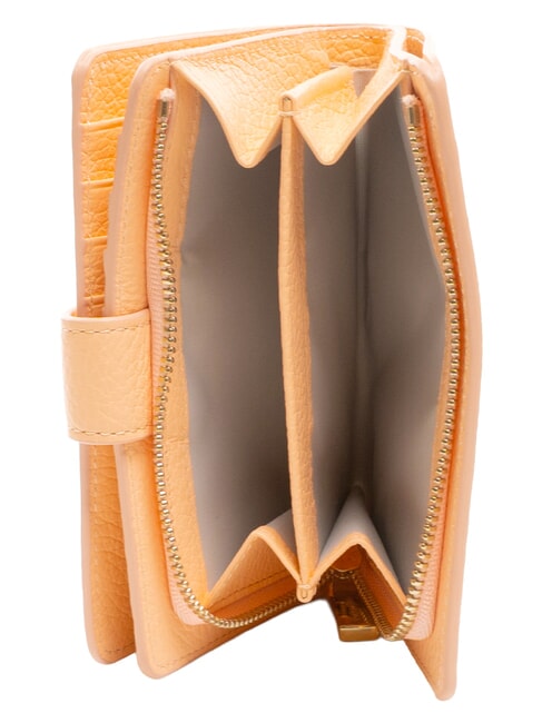 METALLIC SOFT Wallet in hammered leather sunrise - Women&rsquo;s Wallets