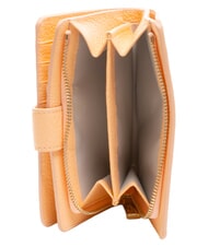 COCCINELLE METALLIC SOFT Wallet in hammered leather sunrise - Women&rsquo;s Wallets - 4