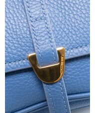 COCCINELLE CAMPUS  Mini shoulder bag, in leather blue - Women&rsquo;s Bags - 4