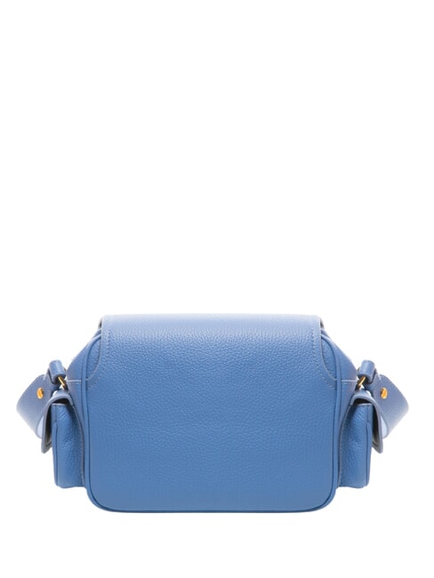 CAMPUS Mini shoulder bag, in leather blue - Women&rsquo;s Bags