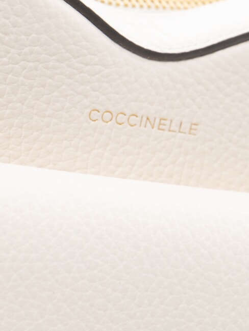 BEAT SOFT Mini heart-shaped leather bag white - Women&rsquo;s Bags