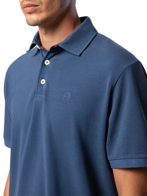 CORE Polo shirt with embroidered logo dark denim - Polo shirt