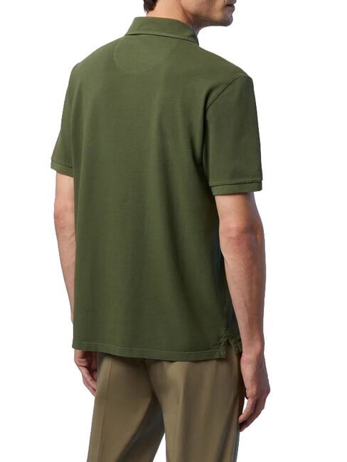 CORE Polo shirt with embroidered logo deep green - Polo shirt