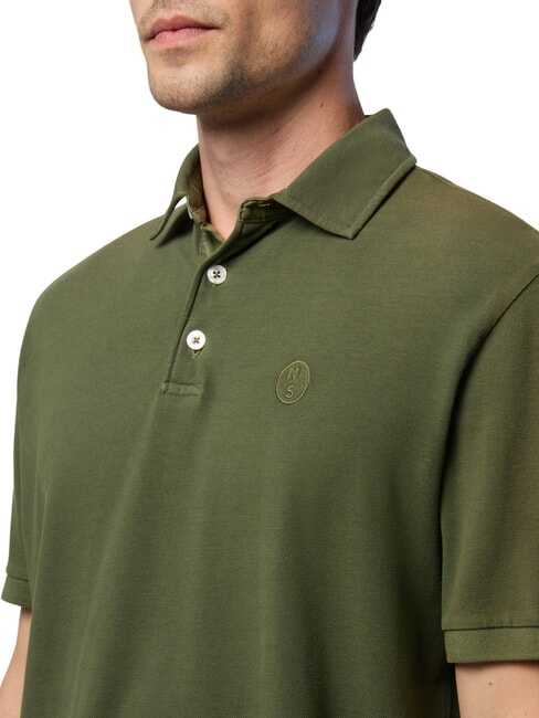 CORE Polo shirt with embroidered logo deep green - Polo shirt