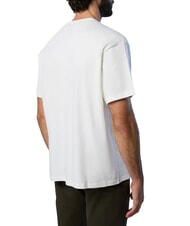 NORTH SAILS CORE Cotton T-shirt Marshmallow - T-shirt - 4