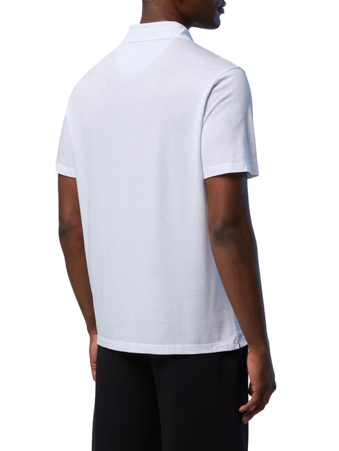 NORTH TECH Short-sleeved polo shirt white - Polo shirt