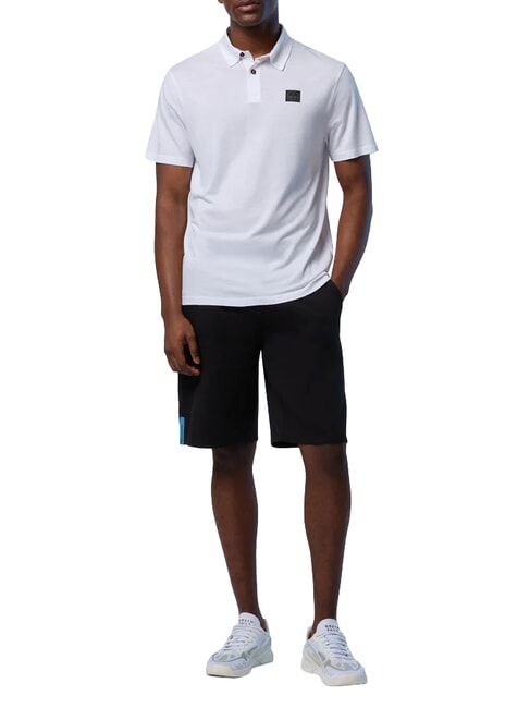 NORTH TECH Short-sleeved polo shirt white - Polo shirt