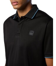NORTH SAILS NORTH TECH Casual short-sleeved polo shirt black - Polo shirt - 3
