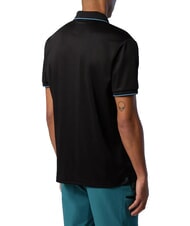 NORTH SAILS NORTH TECH Casual short-sleeved polo shirt black - Polo shirt - 4