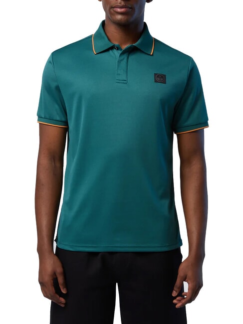 NORTH TECH Casual short-sleeved polo shirt Mediterranean - Polo shirt
