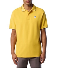 NORTH SAILS COLLAR STRIPED Short-sleeved cotton polo Samoan sun - Polo shirt - 2