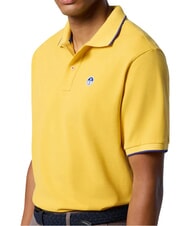 NORTH SAILS COLLAR STRIPED Short-sleeved cotton polo Samoan sun - Polo shirt - 4