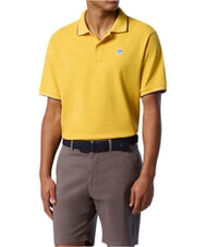 NORTH SAILS COLLAR STRIPED Short-sleeved cotton polo Samoan sun - Polo shirt - 6