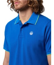 NORTH SAILS CORE 100% cotton polo shirt beach blue - Polo shirt - 5