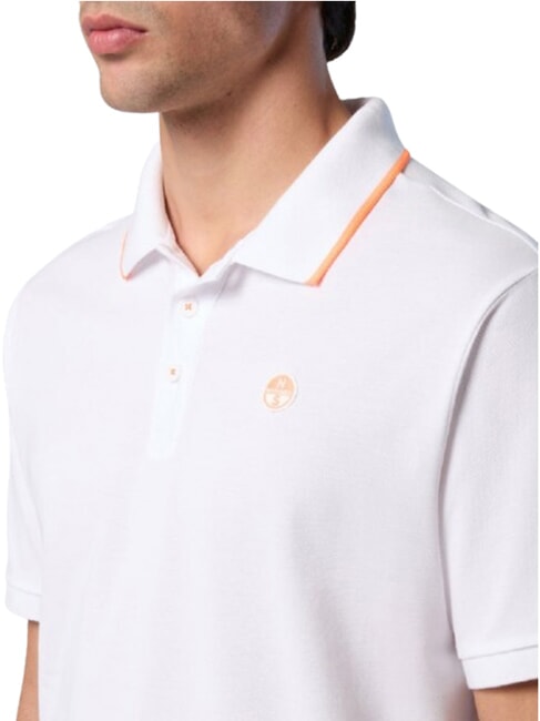 CORE 100% cotton polo shirt white - Polo shirt