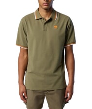 NORTH SAILS CORE Short-sleeved cotton polo shirt deep green - Polo shirt - 2