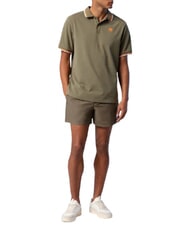NORTH SAILS CORE Short-sleeved cotton polo shirt deep green - Polo shirt - 5