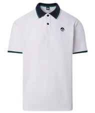 NORTH SAILS CORE Short-sleeved cotton polo shirt white - Polo shirt - 7